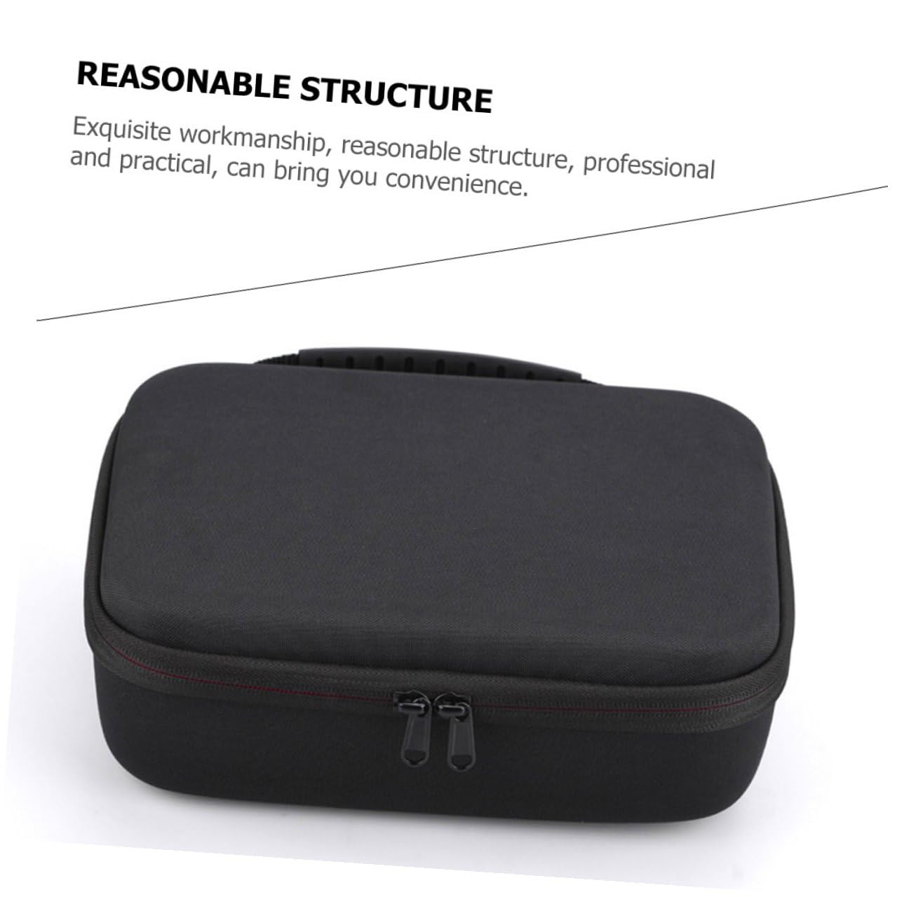 Artibetter Bolsa Organizadora de Cables Profesional y Práctica de Nylon Compartimentos de Malla para Accesorios Electrónicos y Cargadores de Viaje