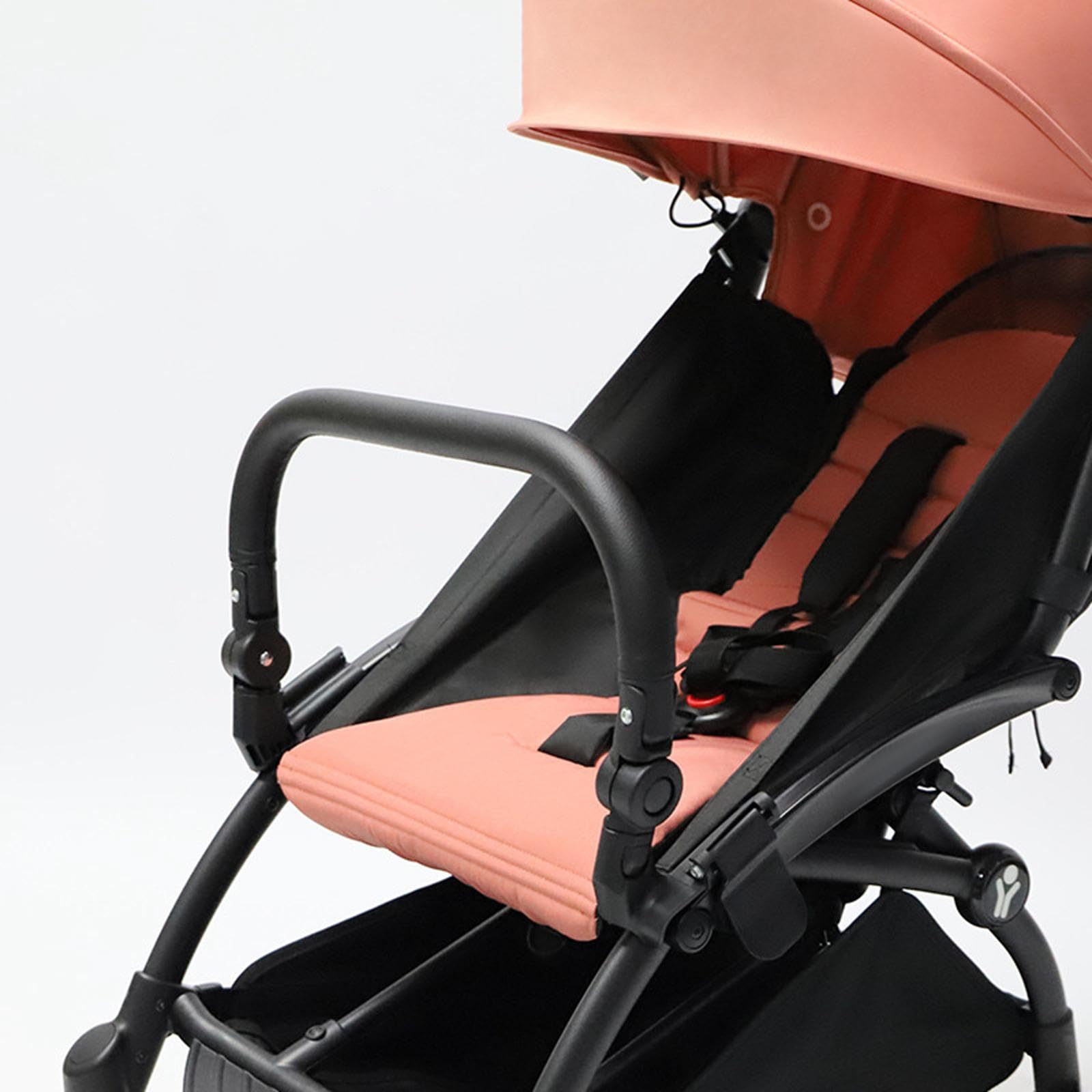 Accesorios para reposabrazos de cochecito Barra de soporte de ángulo ajustable Pieza de repuesto Barra transversal resistente Asa para carrito de bebé, Reposabrazos Delantero Central