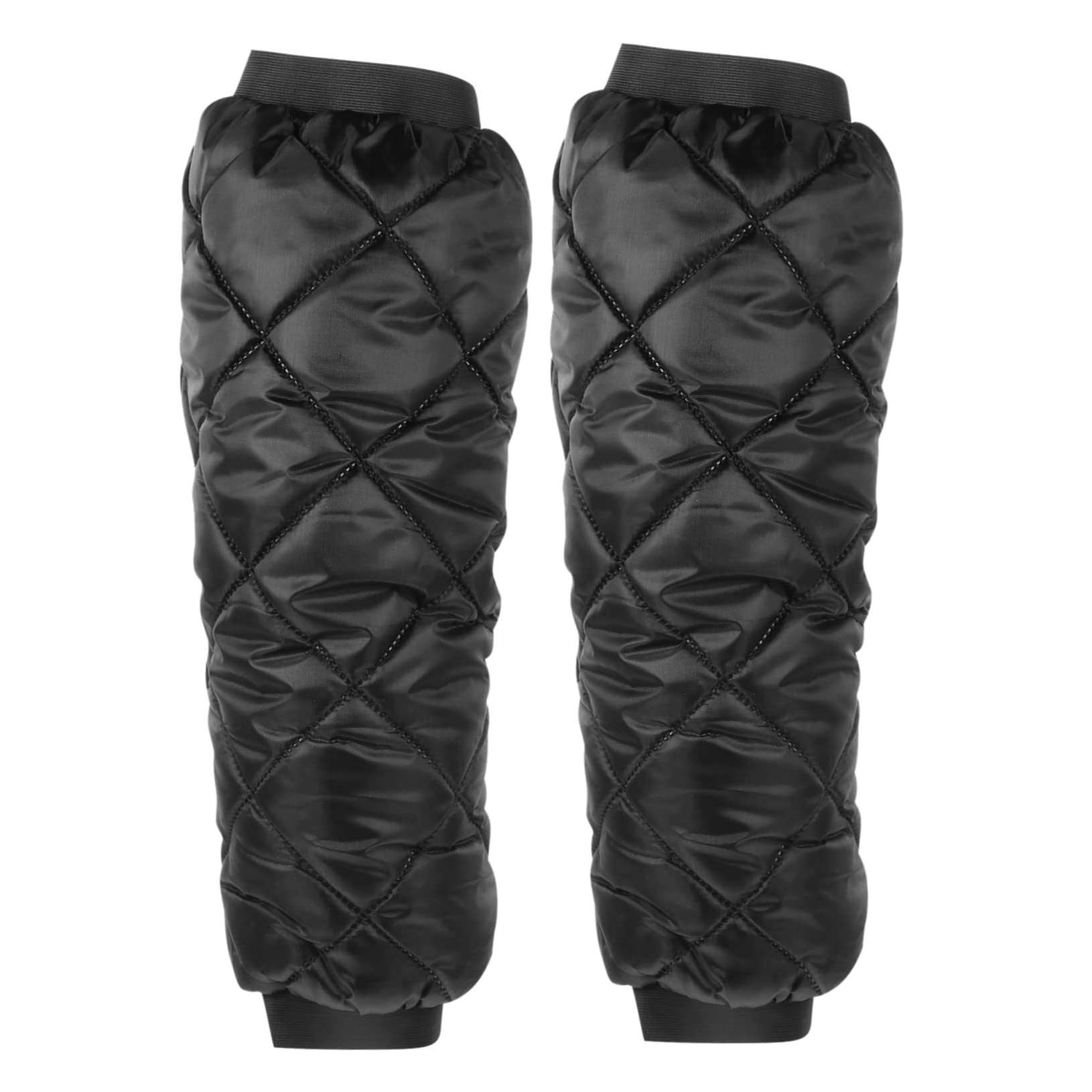 IWOWHERO 1Pair Winter Riding Knee Sleeves Windproof Warm Motorcycle Kneecaps for Men and Women Lightweight Protection for Outdoor Sports for Cycling Skating