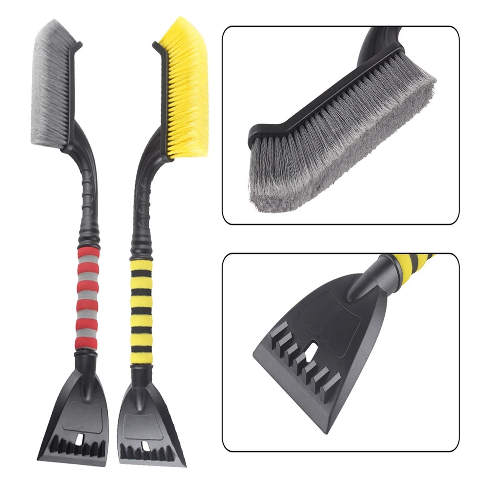 Blocs de Neige Pare-Brise Brosse à Pelle à Neige Brosse à Pelle à Neige Compatible avec Le grattoir à Mousse de Neige Grattoir à Glace de Voiture d'hiver en Mousse