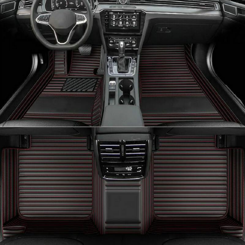 BILKAR Customized Personalized car Floor mats, All-Weather Anti Slip and Waterproof Leather car Floor mat Set, 99.98% Customized Floor mats for Cars,