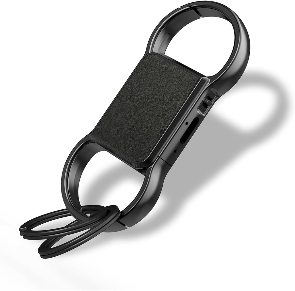 64GB Keychain Voice Recorder,Audio Recording Device with Triple Noise