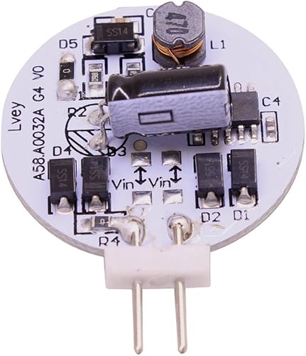 Miniatura 3 de WeiXuan Bombilla LED G4, equivalente a 35 vatios, disco LED bi-pin, pasador lateral JC, 12V-24V CACC de bajo voltaje, CRI85, 350 lúmenes, paquete de