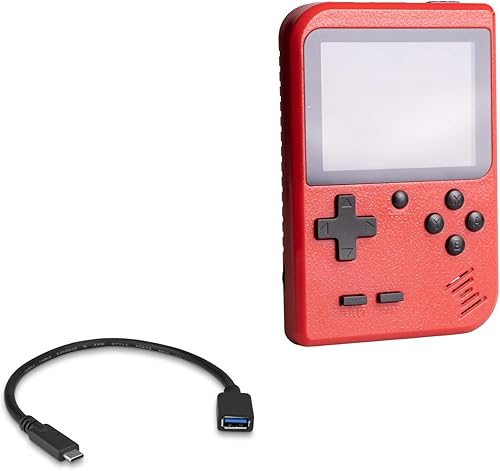 BoxWave Cable compatible con consola de juegos retro portátil Gamey, adaptador de expansión USB, añade hardware conectado USB a tu teléfono