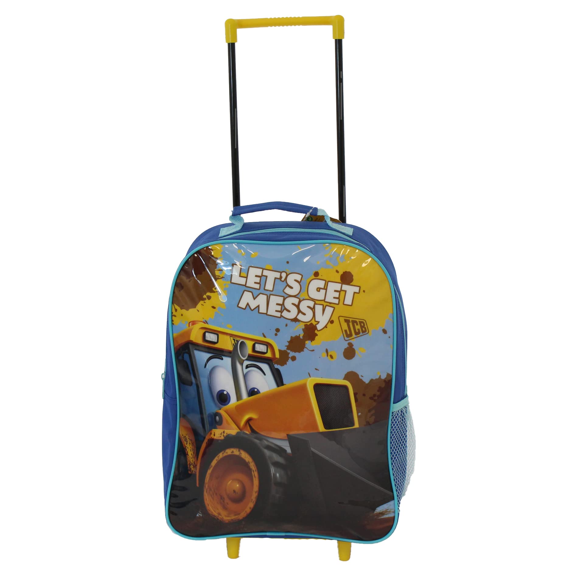 JCB - My First JAB Joey Suitcase Trolley | Backpack Travel Trolley (Trolley, Blue)