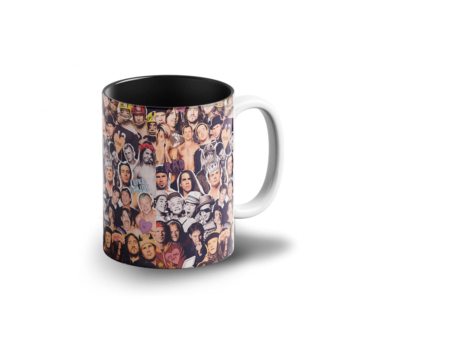 Red Hot Chili Peppers Coffee Mug with Print | Rock Punk Band Printed Mug | Gift for Friends | 330ml, Microwave & Dishwasher Safe
