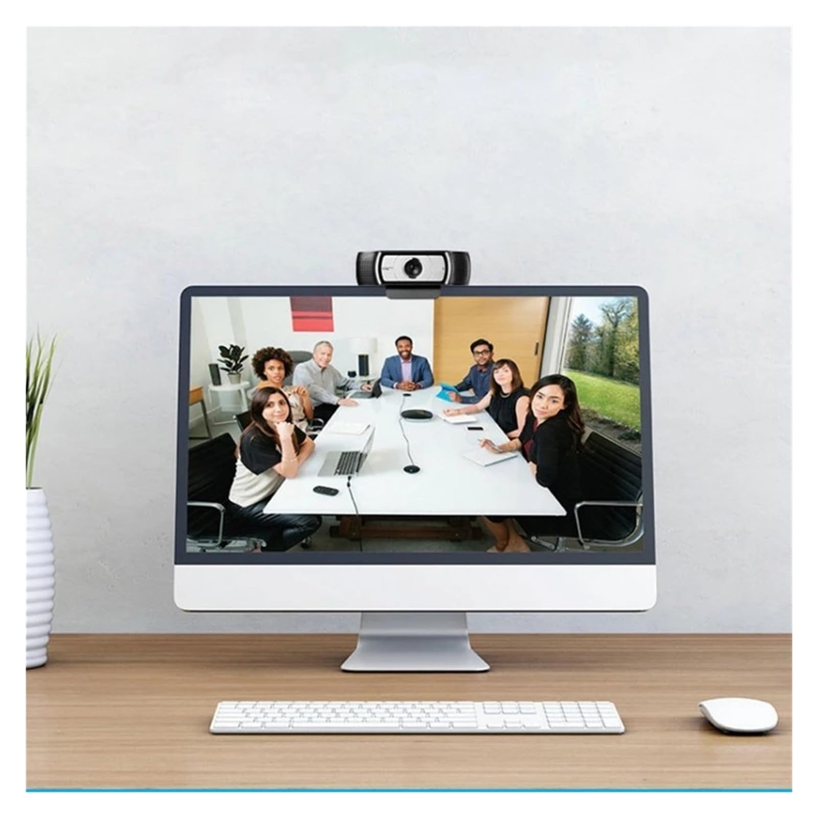 Webcam Webcam HD 1080P for computer Obiettivo Zeiss Videocamera USB Zoom digitale a 4 tempi Aggiornamento for conferenze, streaming live, registrazione(1)