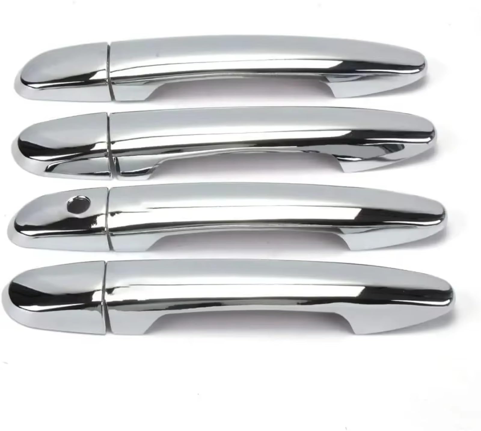 Qdzvalumv Normal Silver Car Door Handles Cover Shell Compatible With Mazda For Cx3 Cx5 2014 2015 2016 2017 2018 2019 Car Door Handle Cover Trim Accessories Set(Normal Silver)