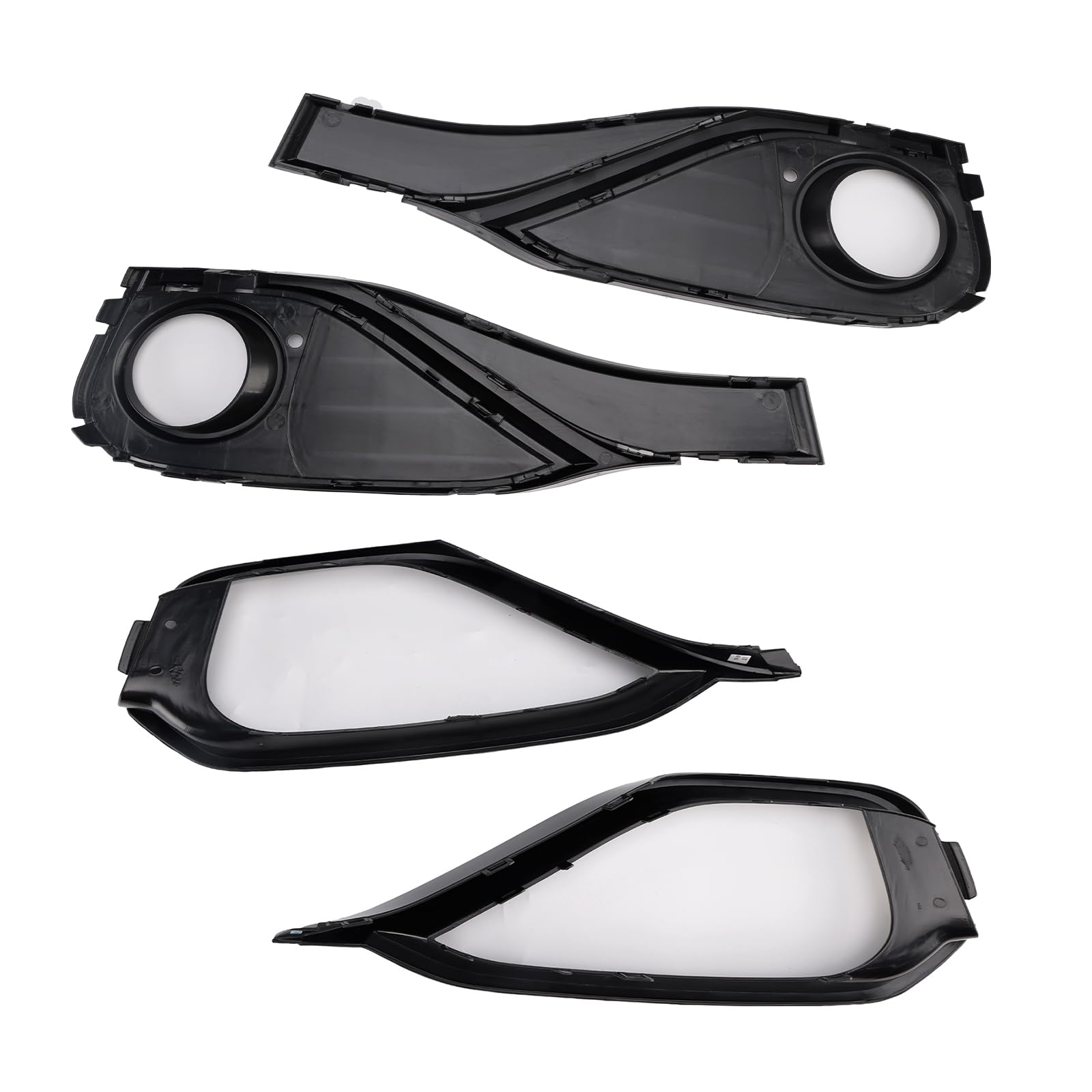 Grille de Pare-Chocs Avant Fog Lamp Light Cover Insert Grill 51117294831 Convient pour BMW F32 F33 F36 418D (No Logo)