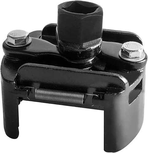 Miniatura 1 de YESHMA Llave de filtro de aceite, herramienta de extracción de tapa de filtro de aceite ajustable, 2 mandíbulas, herramienta universal para eliminar