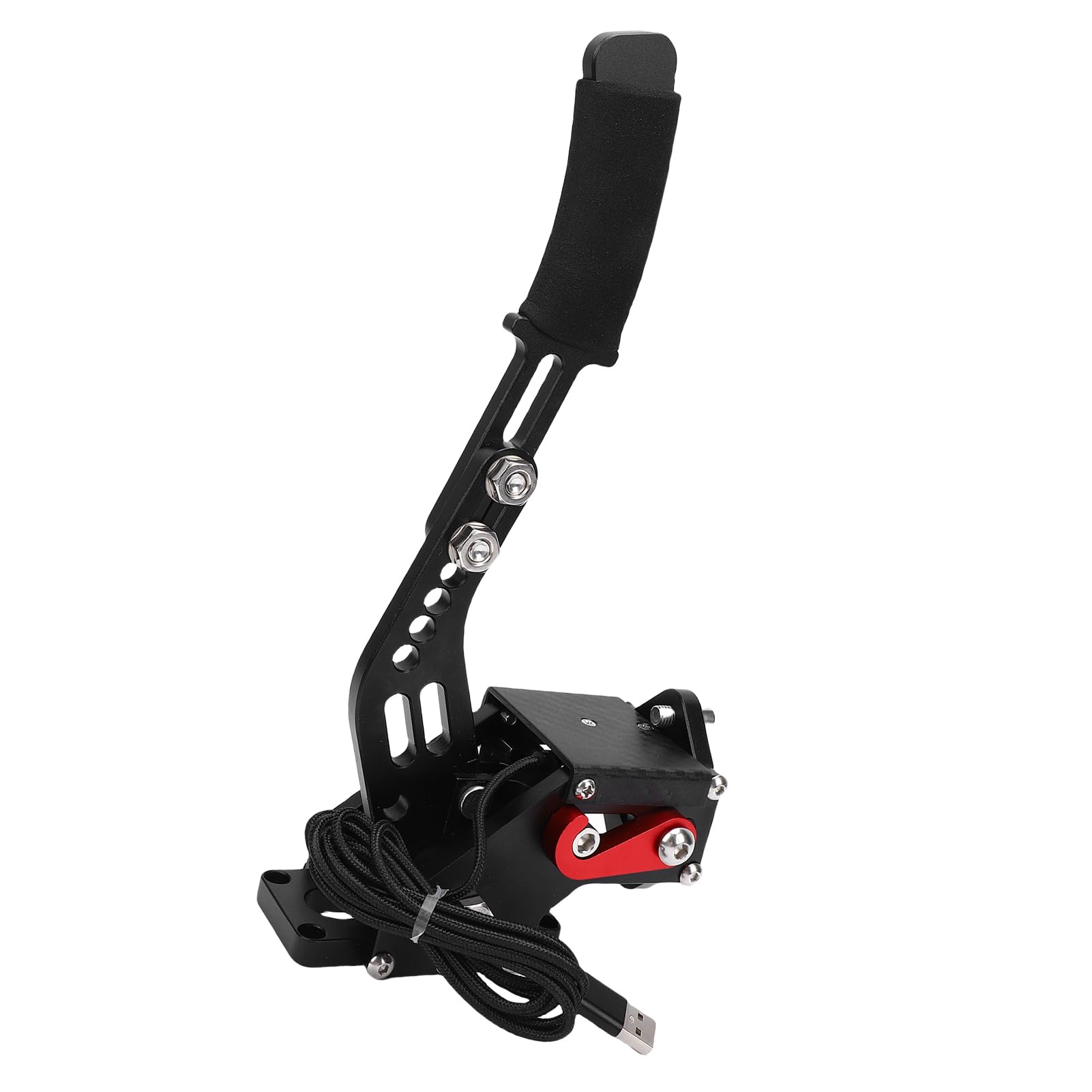 Generic 16-bitowy PC USB Hamulec Ręczny Progresywny Hamulec Liniowy do Gier Wyścigowych Sim Pasuje do G27 G29 G920 G923 T500 T300 z Zestawem Montażu i Montażu ze Stali Węglowej