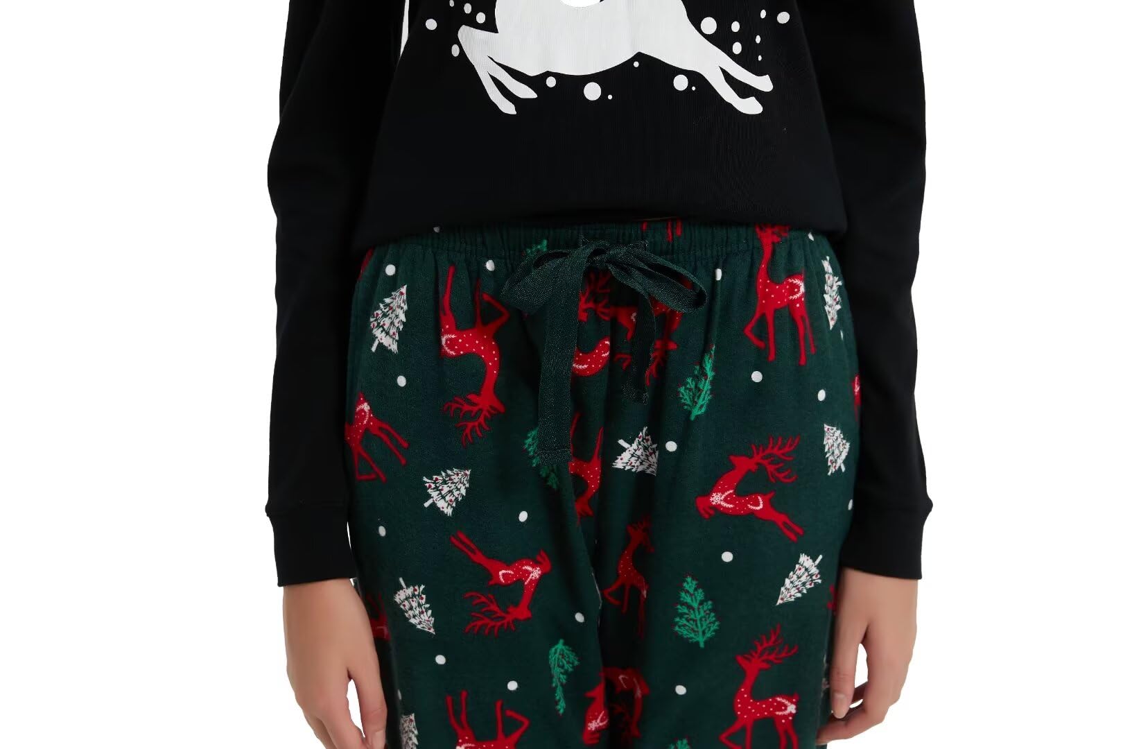 GLOBAL Pigiama Donna FlanellaDonna Pigiami Cotone Maniche Lunghe Pigiami Due Pezzi da Donna Pjs Confortevole Sleepwear Caldo Morbido