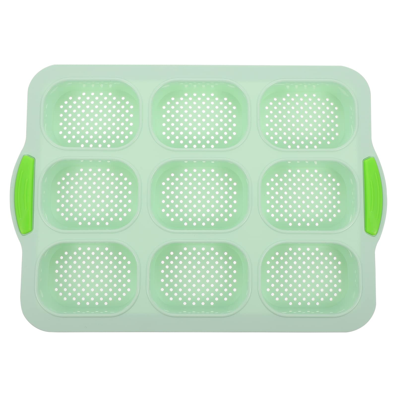 PRETYZOOM Silicone Non Stick Baking Tray for French Bread Flexible Kitchen Baking Mold for Homemade Loaves Easy Release Cake Tray for Daily Baking