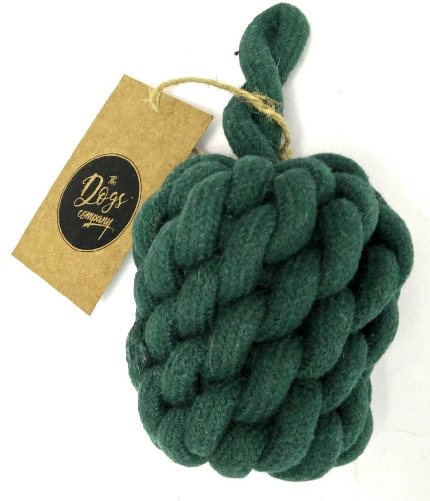 The Pets Company Green Capsicum Dog Rope Chew Toy, Puppy Teething Toy, 7 inches (B07BFHBWKM) Amazon Price History, Amazon Price Tracker