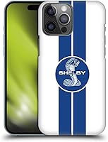 Vista 8 de Head Case Designs Shelby 1965 427 S/C - Carcasa rígida con licencia oficial para automóvil, compatible con Apple iPhone 14 Pro Max