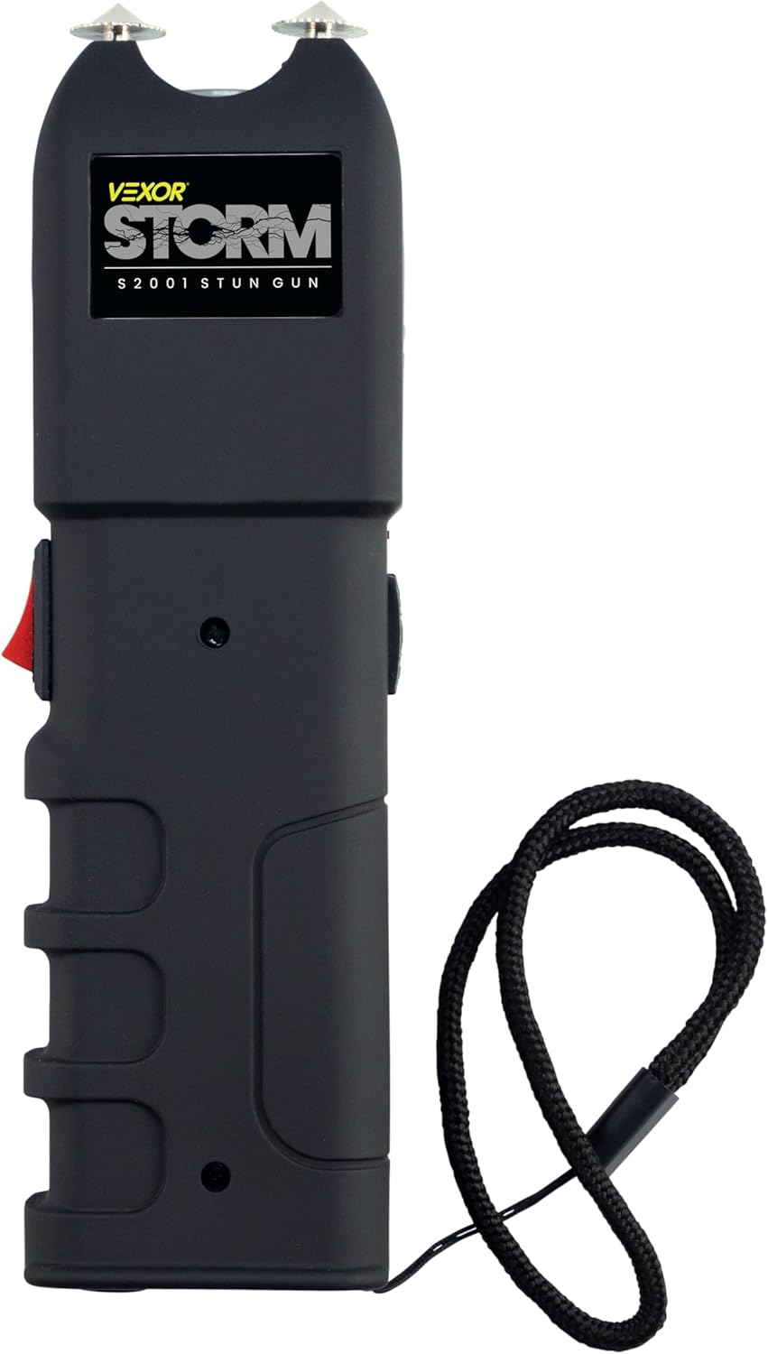 Vexor Storm S2001 Private Security Machine – Rechargeable with LED Mild – Ergonomic Grip and Wrist Strap – Security Change – Contains Holster and Coaching Information