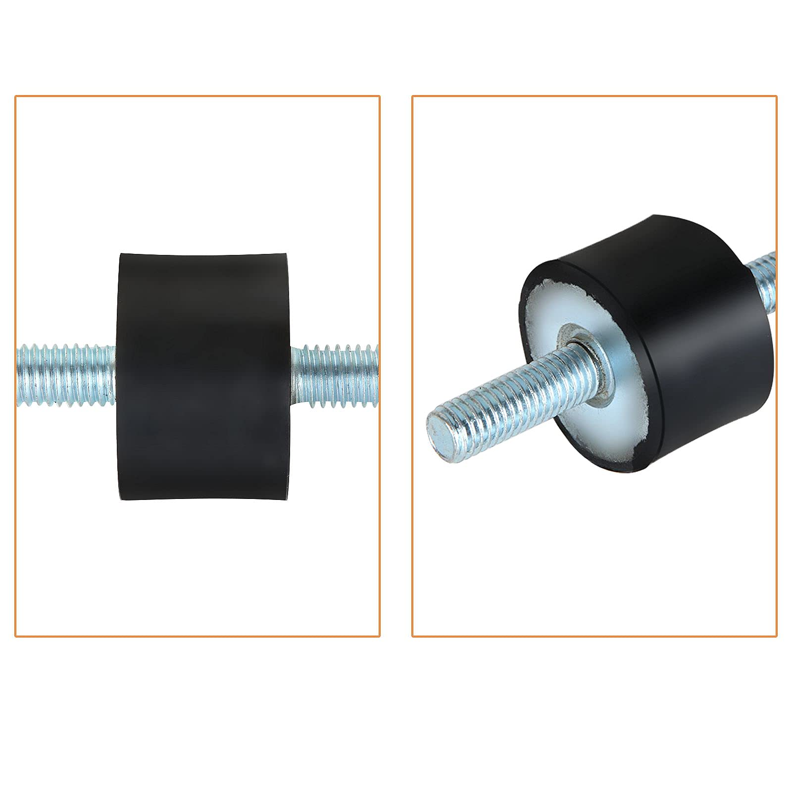 8Pack M8 Rubber Studs Shock Absorber Anti Vibration