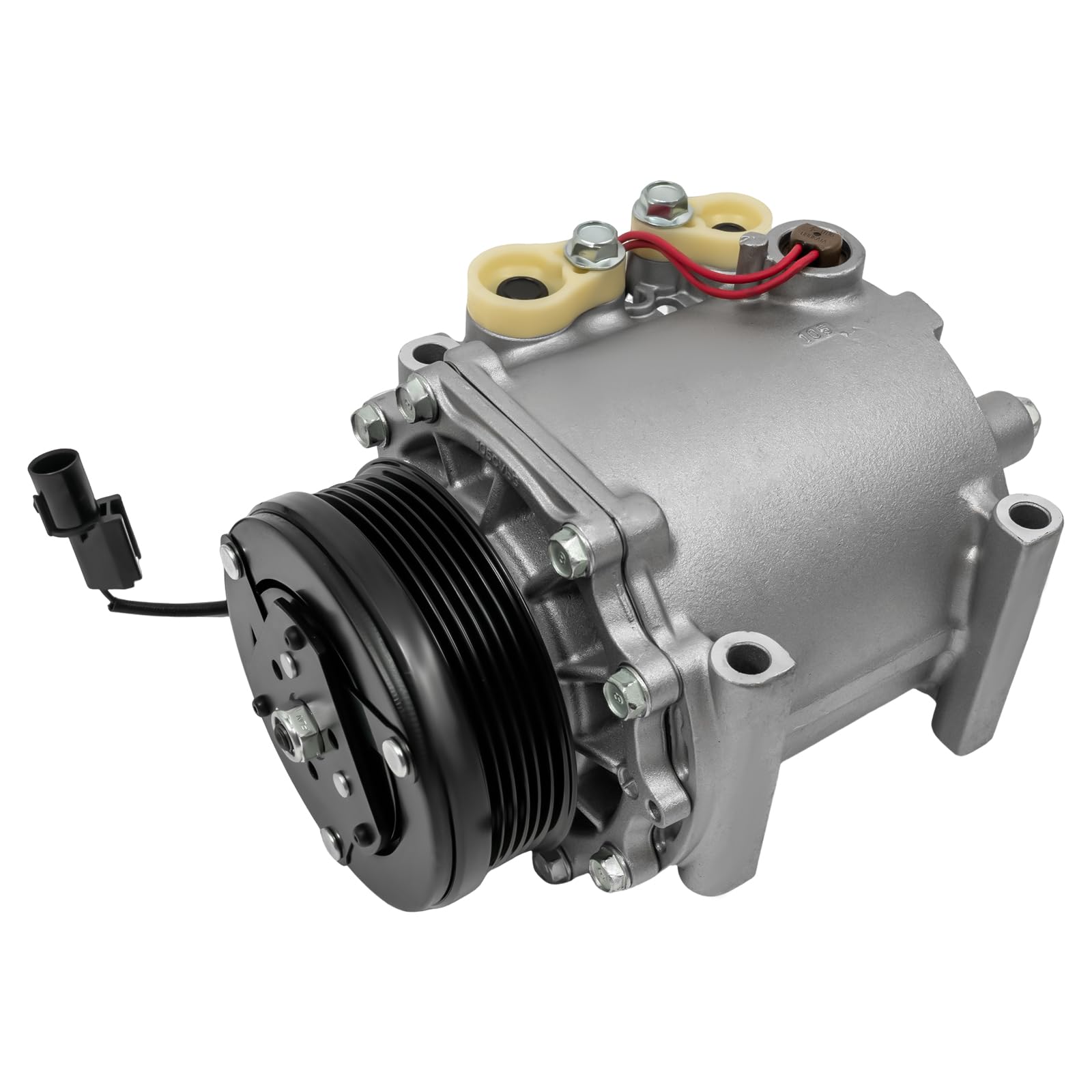 Chuozi One Color Ac Compressor Clutch Co 10596Ac, Fit For For 2001-2005 Chrysler Sebring 2.4L, For Dodge Stratus For 2000-2005 Mitsubishi Eclipse Air Conditioner W/Clutch