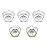 NUK Comfy Orthodontic Pacifiers, Timeless Collection, 0-6 Months, 5 Count