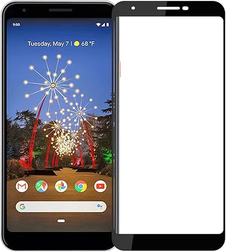 VIESUP [Paquete de 2 películas protectoras de vidrio templado de cobertura completa antiarañazos para Google Pixel 3a G020A G020B G020E (5.6