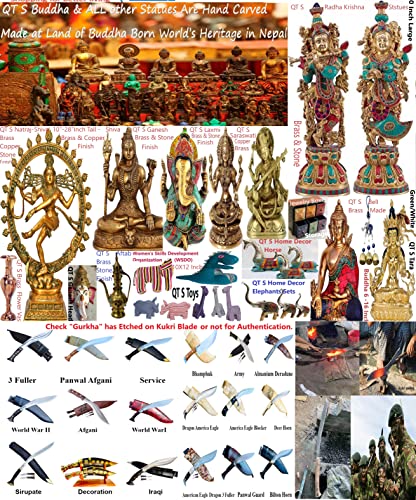 Estatua Nataraja Shiva de Latón Artesanal miniatura 3
