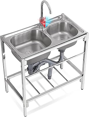 Lavastoviglie Per Bicchieri Da Bar - Lavello Acciaio Inox, Getto Ad Alta Pressione Per Hotel E Casa - Foto 10