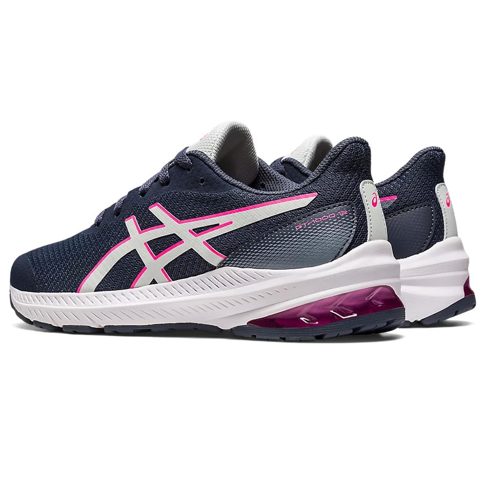 ASICS Zapatillas de Running para Niños GT-1000 12 GS Azul Oscuro, Correr, Unisex Infantil, 33.5 EU
