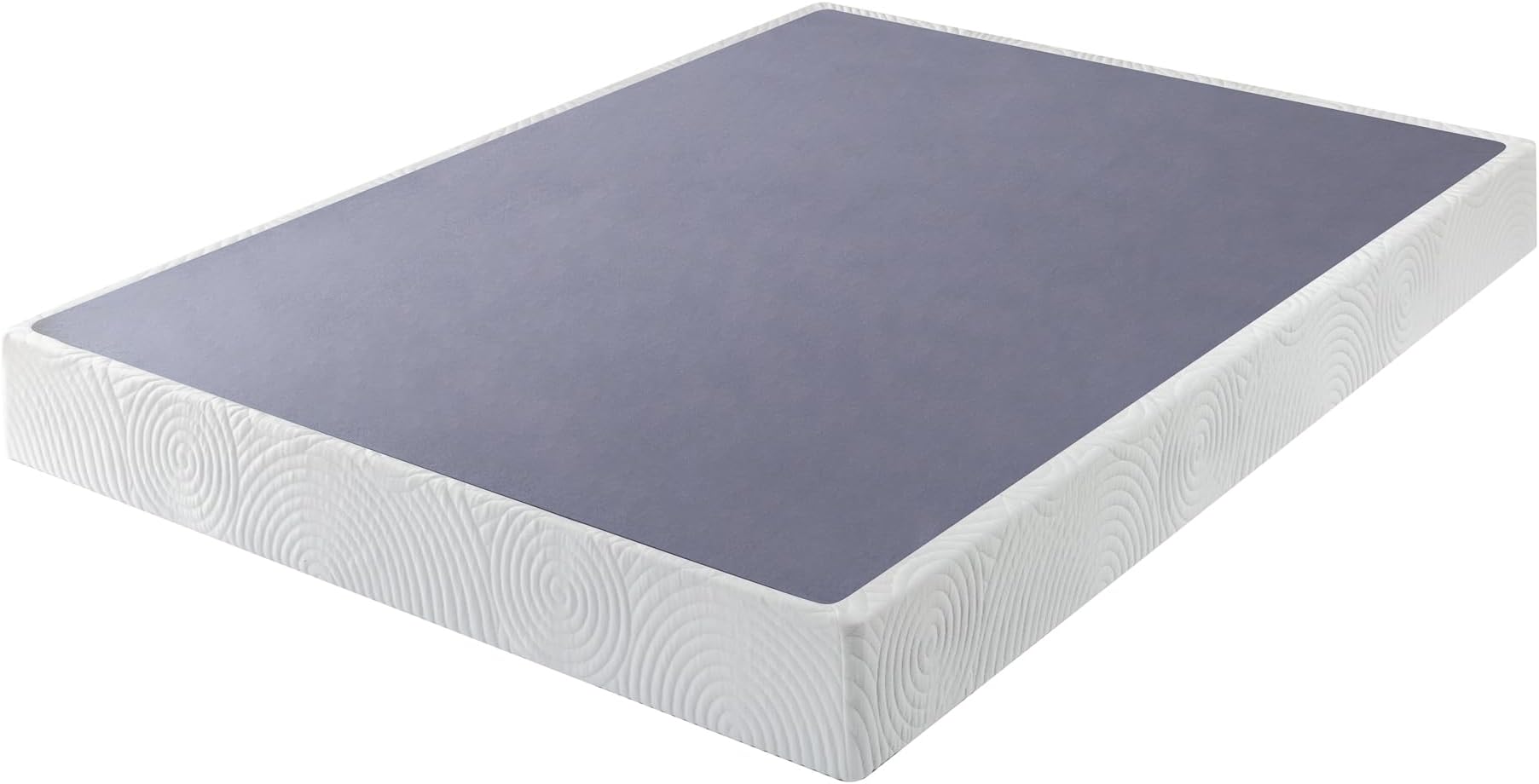 Zinus Metal Box Spring with Wood Slats /7.5 Inch Mattress Foundation/Sturdy Steel Structure/Easy Assembly, Queen