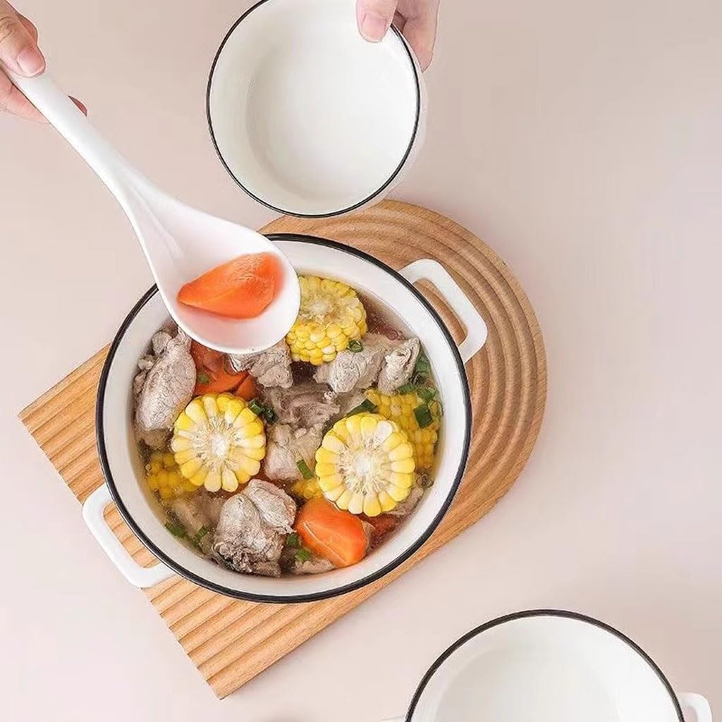 Ramen-Schüssel Nordic Doppelohr Suppe Schüssel Haushalt Große Keramik Instant-nudeln Obst Salat