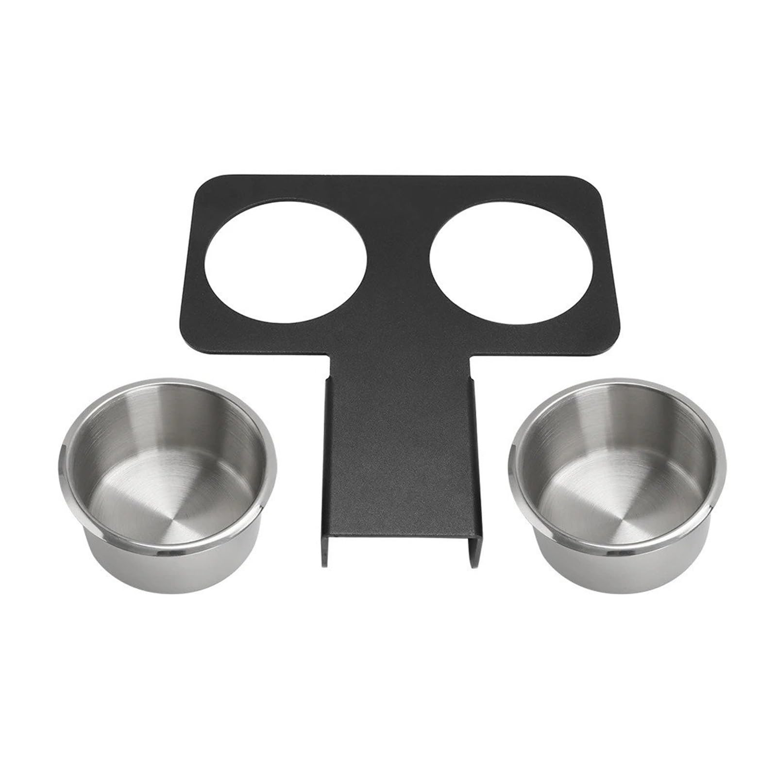Porta Vasos Universal Coche para Chevy para Gmc Square Body Pickup Truck 1973-1987/1991 Portavasos Negro con Dos Portas Botellas Coches