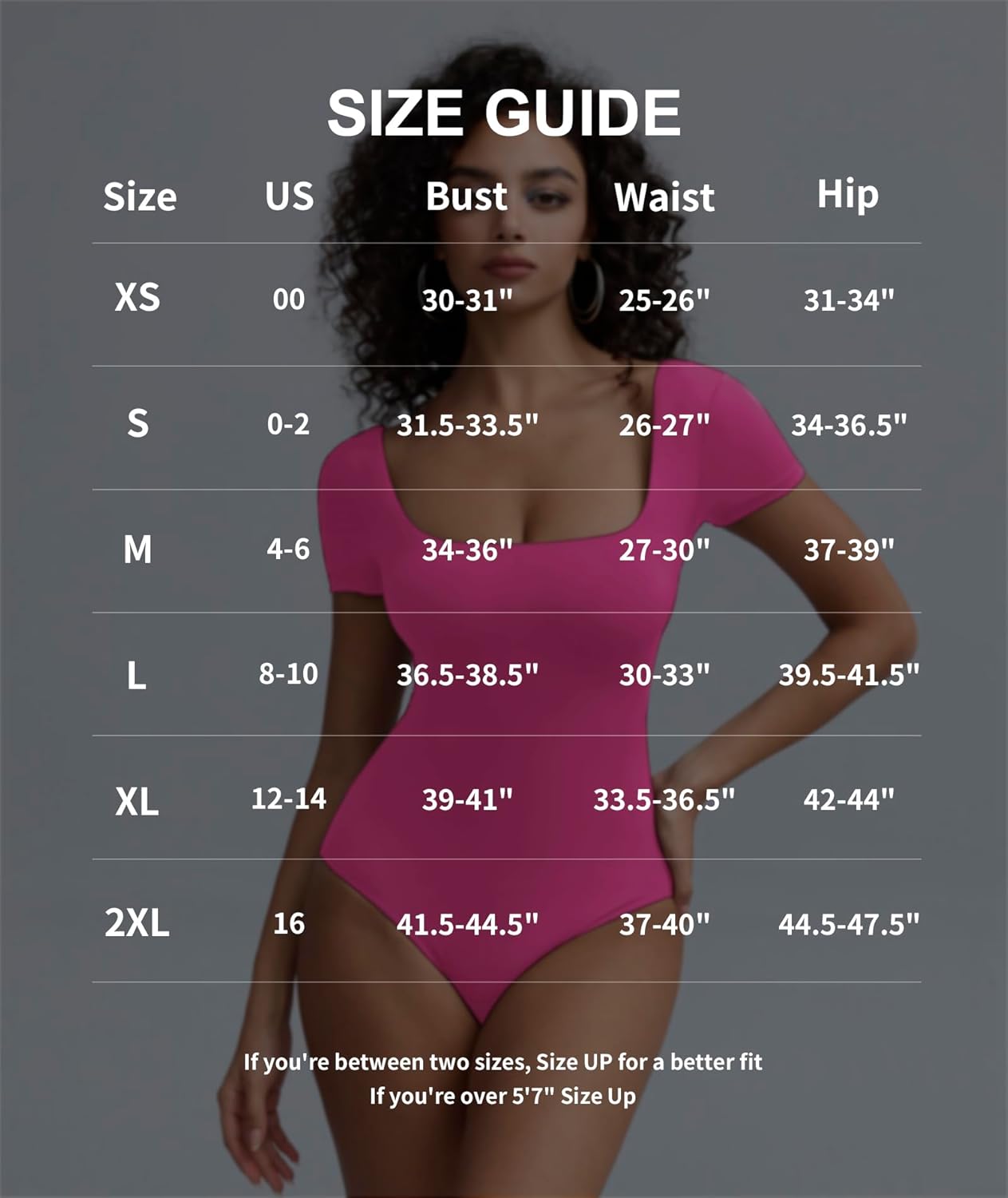 Mobeso Women's Sexy Square Neck Double-Lined Bodysuits Short Sleeve T-Shirts Body Suits Summer Slim Fitted Tops - Image 5