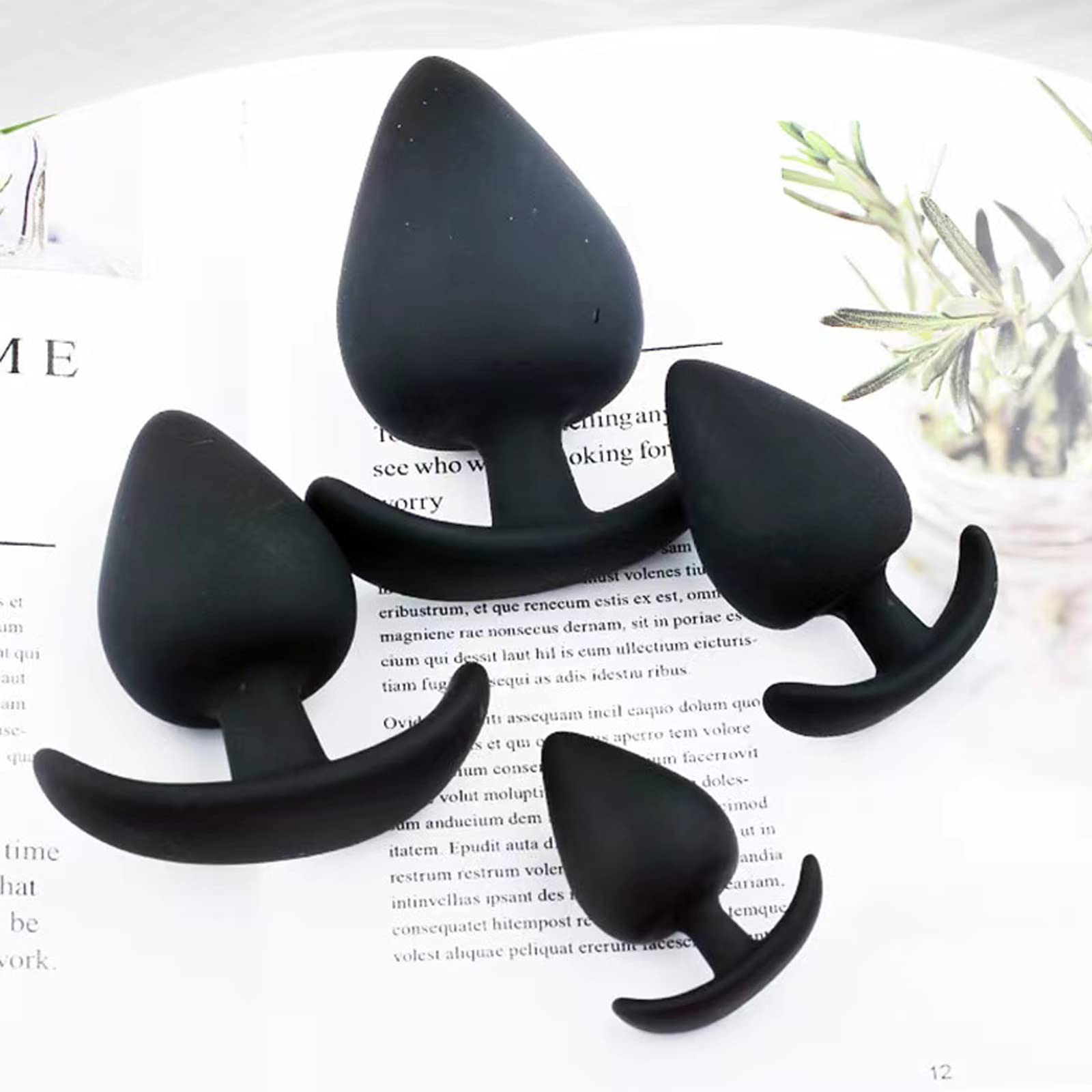 Anal Training Kit With Different Sizes XBONP 3Pcs Butt Plug Set Anal Plug Training Kit, Anal Toys For Women Man Beginner Anal Plug Set Anal Training Kit With Different Sizes XBONP 3Pcs Butt Plug Set Anal Plug Training Kit, Anal Toys For Women Man Beginner Anal Plug Set