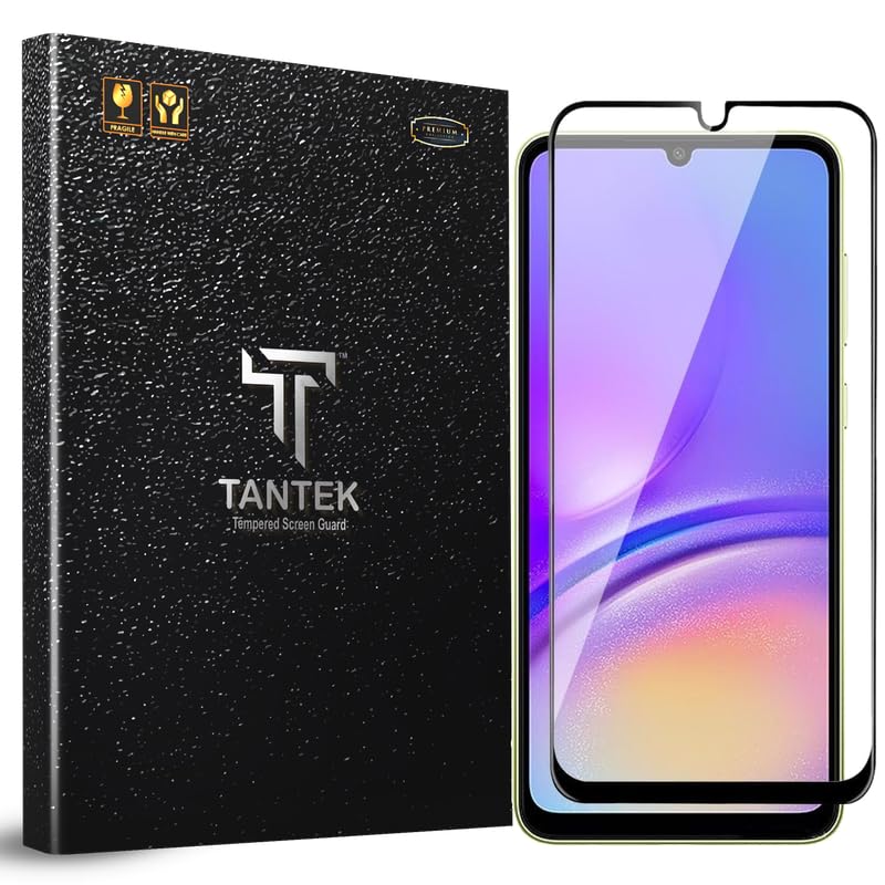 Image of TitanGuard Tempered Glass Screen Protector Guard for Samsung Galaxy A05 / A05s - 9H Hardness, Military Grade, Anti-Static, Easy Installation Kit - 1 PACK