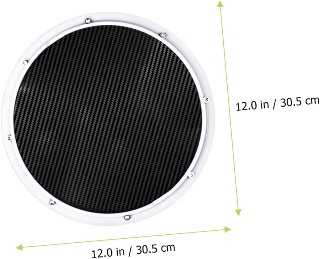 Drum Practice Pad Carbon Fiber Pad Stand for Boys and Girls and Beginners