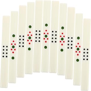 FRCOLOR 44PCS Mahjong Scoring Tool Kit Portable Betting Sticks for Chinese Mahjong Games Compatibility for Enhanced Fun St...