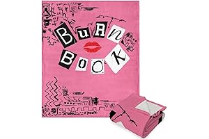 Burn Book Throw Blanket