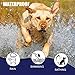 Verstellbar Zecken- & Flohschutz Halsband Hund, Floh und Zeckenhalsband für Hunde Natürlicher Zeckenschutz, Länge: 63cm,für kleine, mittlere und große Haustiere