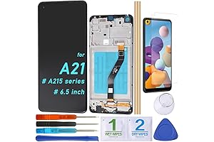 Samsung Galaxy A21 LCD Screen Replacement with Frame