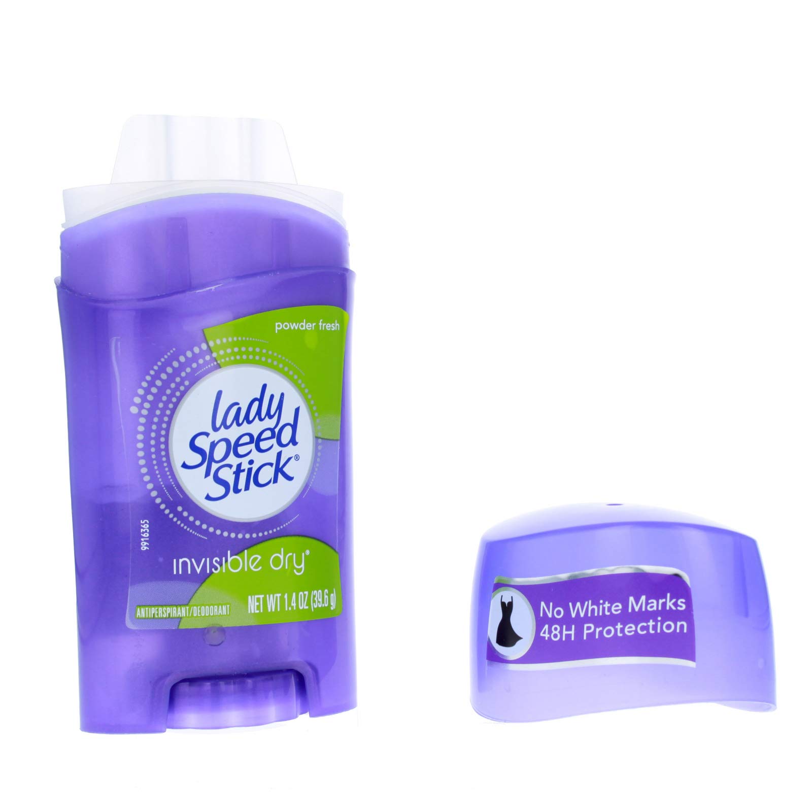 Lady Speed Stick Terleme Önleyici Deodorant Görünmez Kuru Toz Taze 1,40 oz (4'lü Paket)