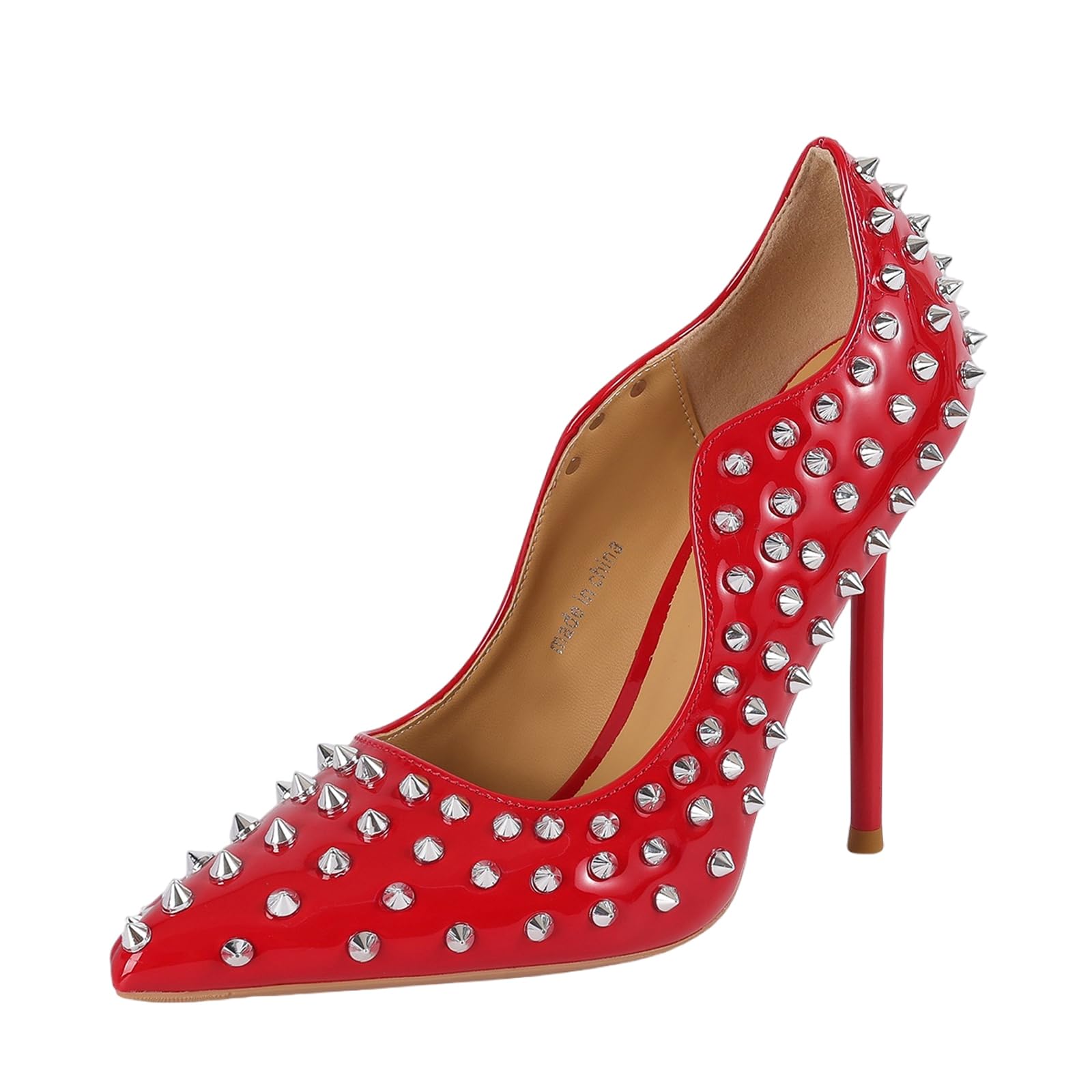 Tacones Altos Mujer de Ancho Extra Amplio 12 cm / 4,72 Pulgadas