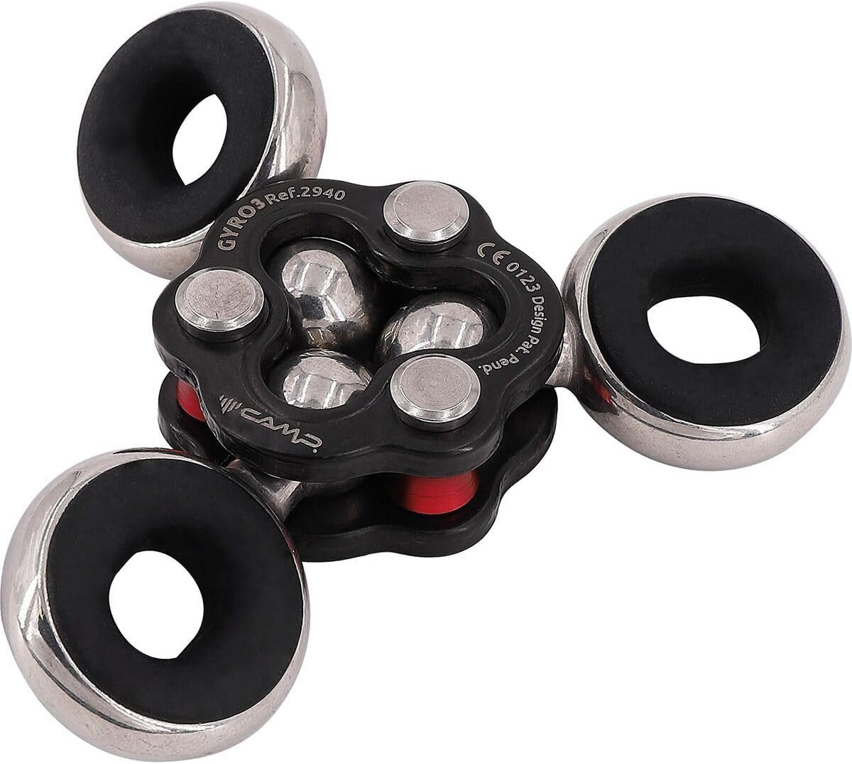 CAMP Gyro Safety Rigging System, Black, 155g, Intermediate, Unisex, Climbers & Professionals