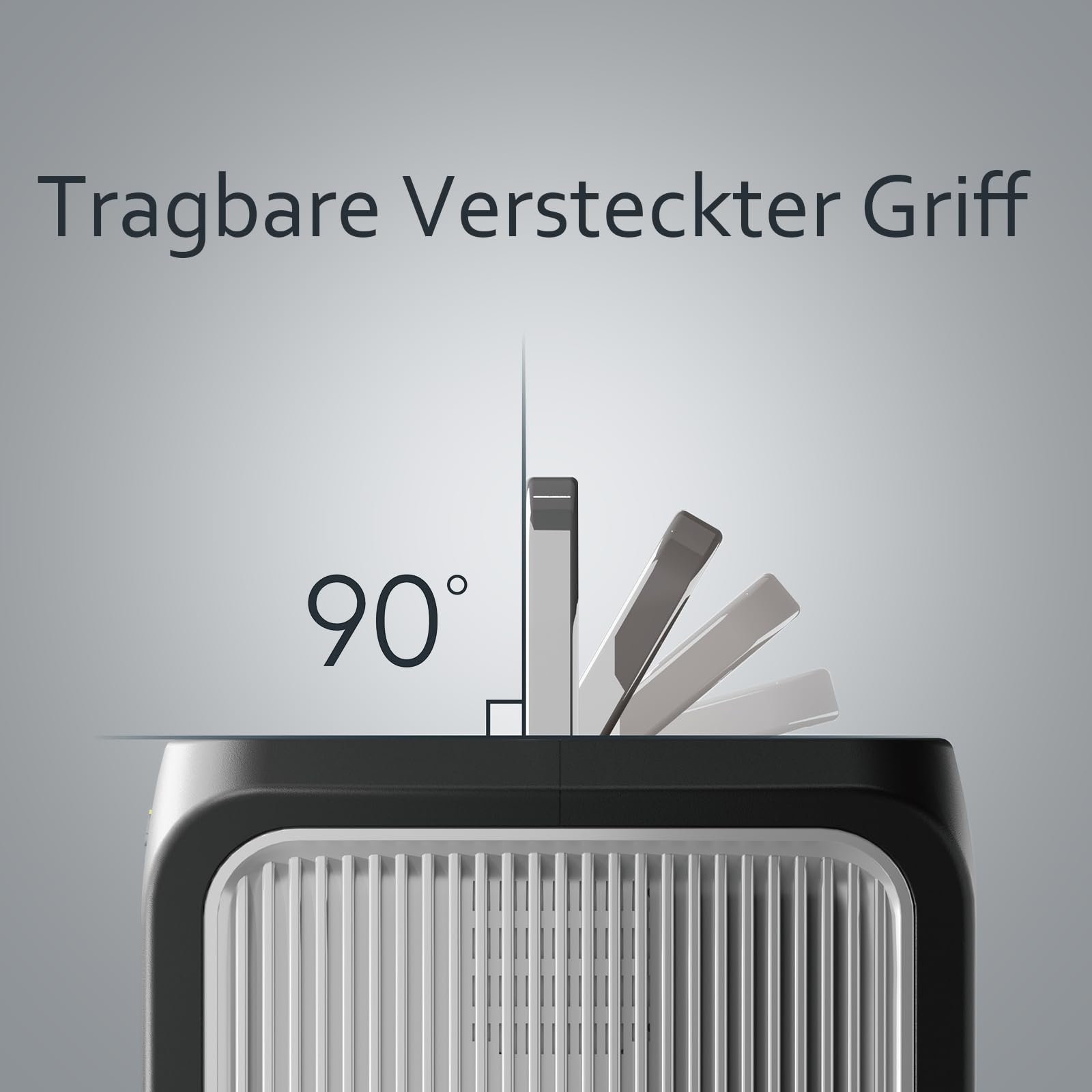 Powerbank Powerstation 300W (Max.500W), 288Wh (90.000mAh) Tragbares Powerbank mit 230V-Rein-Sinuswellen-AC, LiFePO4-Batterie Powerstation, geeignet für Outdoor Camping, Reisen und Notfälle.