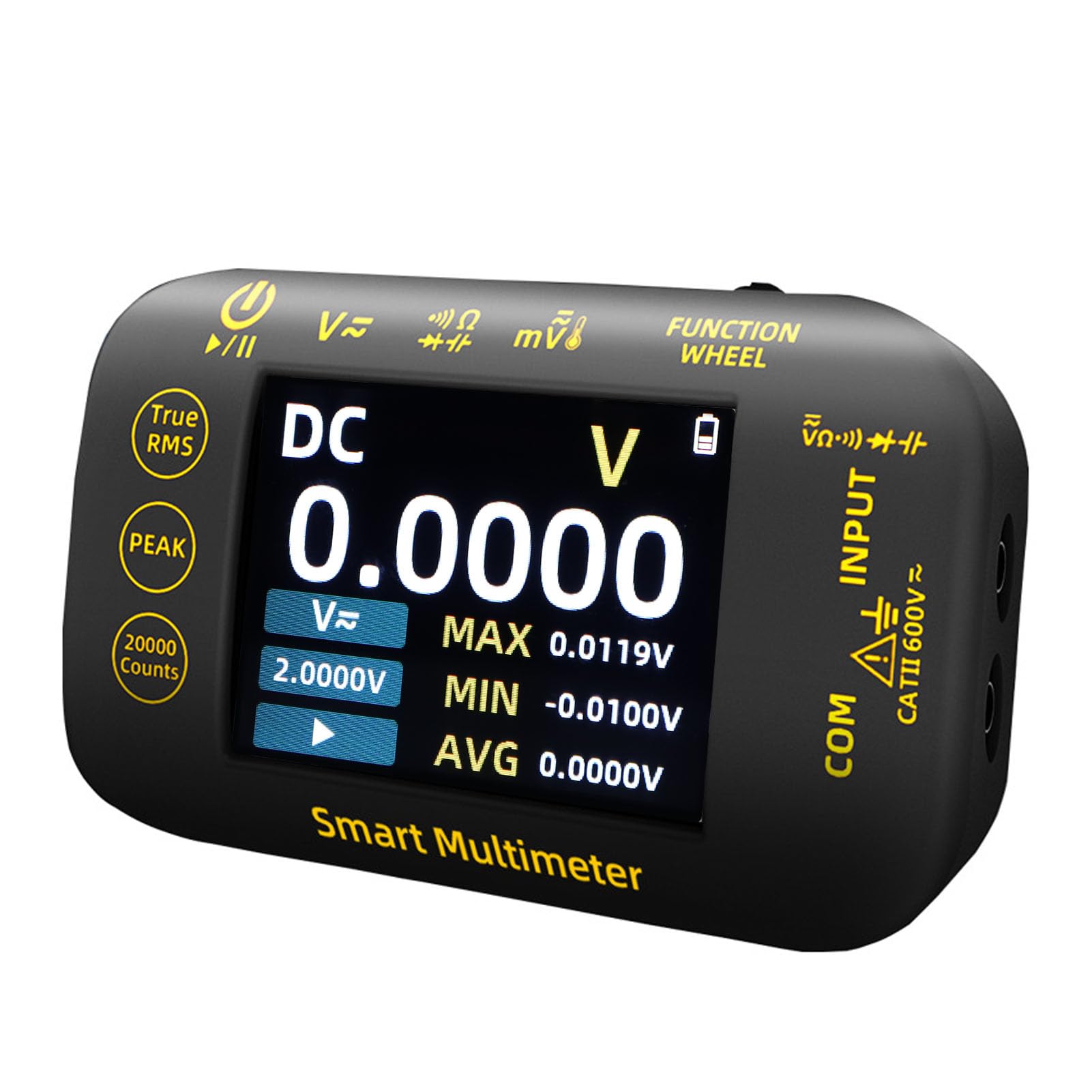 Multimetro Digitale Fotovoltaico, Schermo a Colori TFT Ad Alta Risoluzione S450 con Gamma Automatica, Registrazione Dati, per Test di Sistemi Fotovoltaici