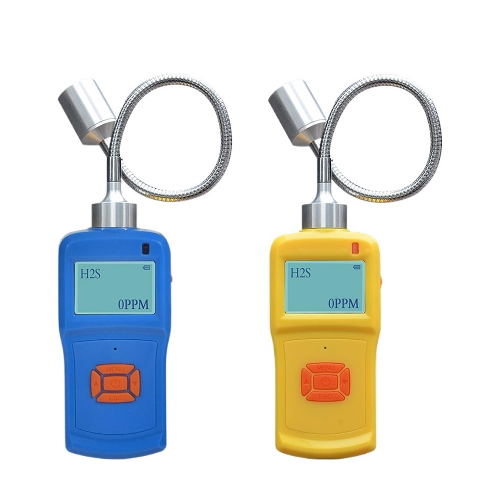Gas Detector, Portable Type Gas Detector Flexible Probe Handheld With Hose