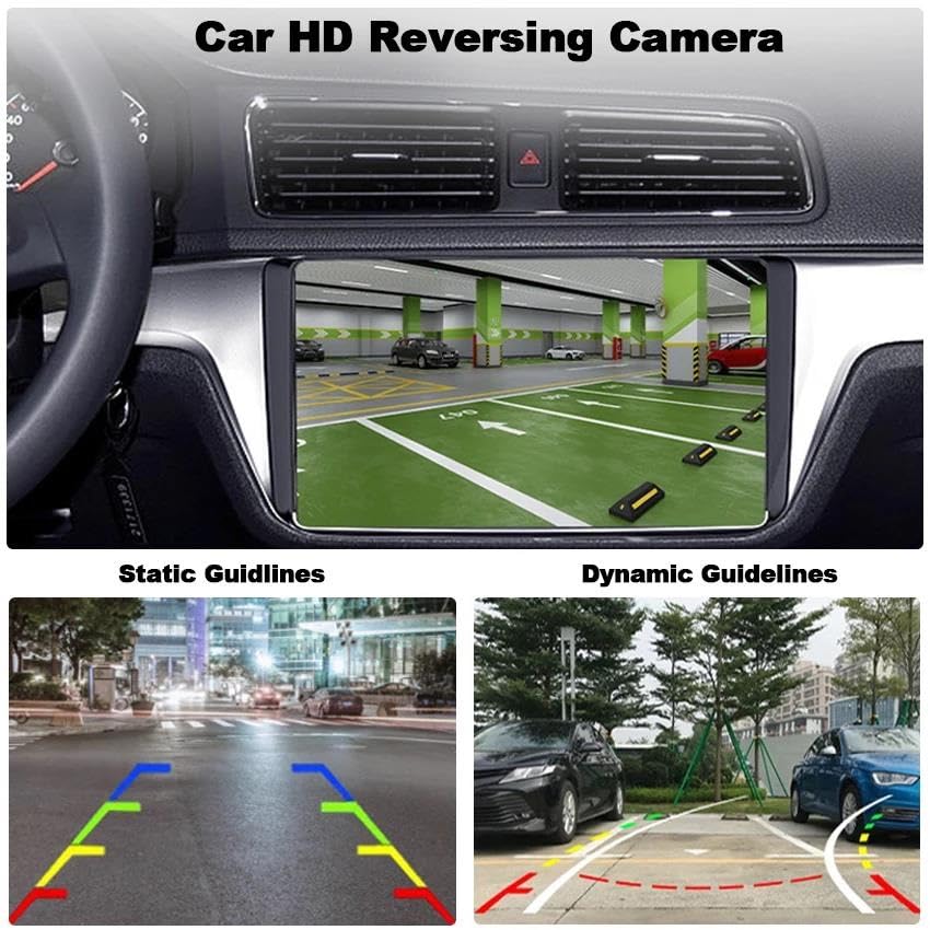 Caméra de recul Full HD CCD Mercedes Classe E200 E260 E300 E350 E63 étanche - 7