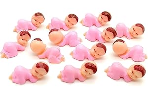 72-Piece Mini Plastic Baby Shower Favor and Ice Cube Game Set: Ideal...