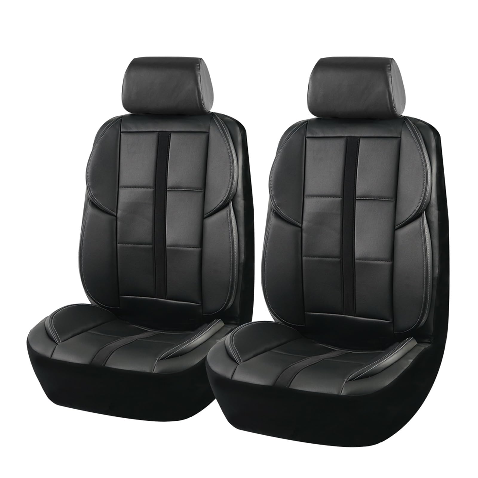 Ensemble complet de housses de siege de voiture en cuir finition sport