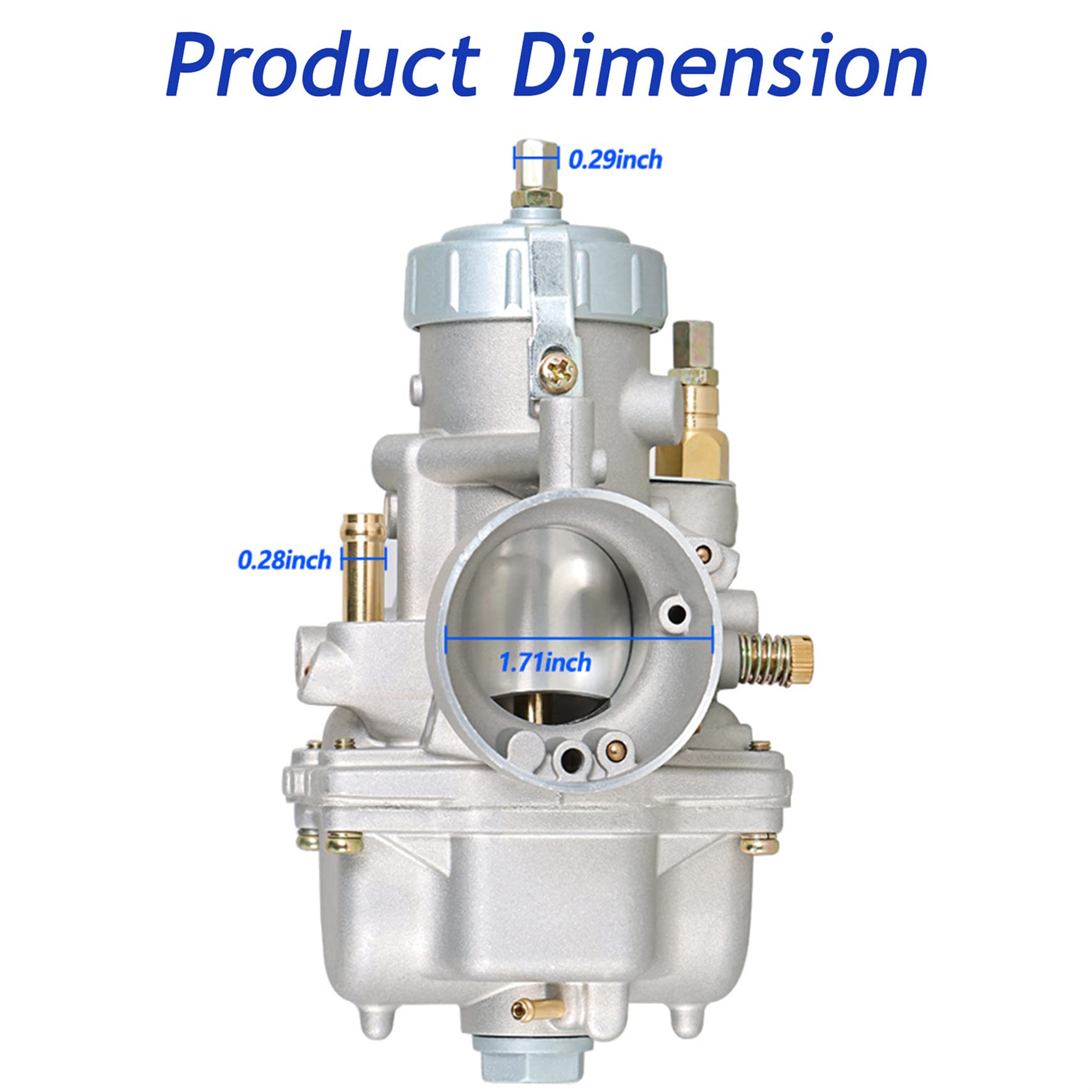 Carburetor Fit For Polaris Xpress 300 Xplorer 300 4X4 4-Stroke - Foto 2