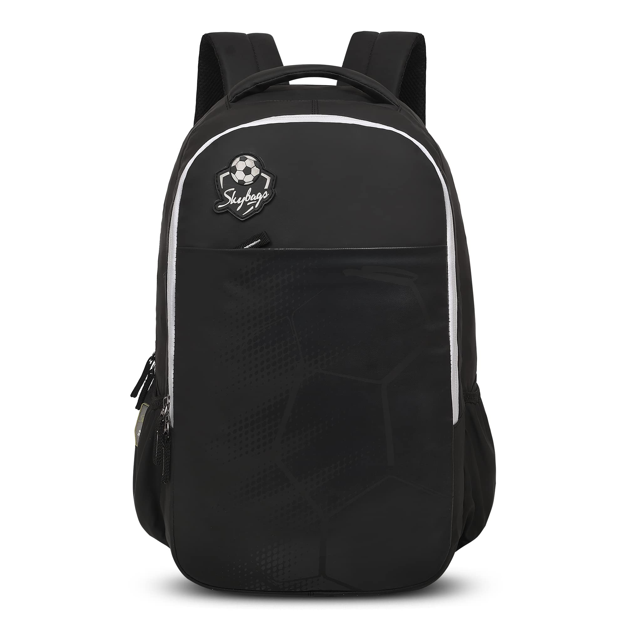 Skybags Kick 24L Adjustable Strap Polyester Black Laptop Backpack (One Size) (B0BJ74KLLY) Amazon Price History, Amazon Price Tracker