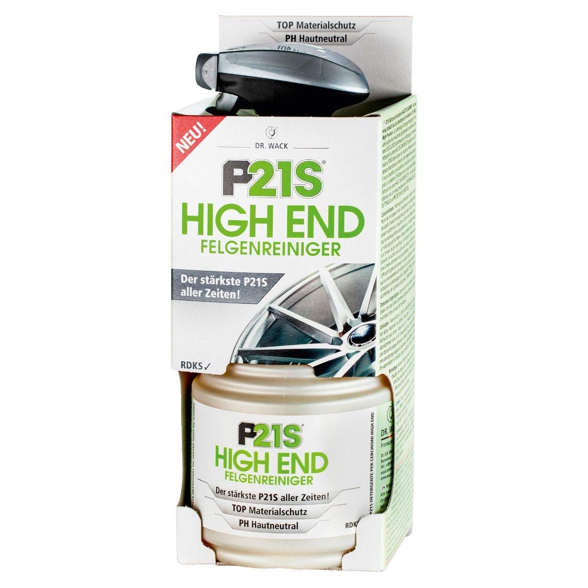 DR.WACK P21S | 2X HIGH END Felgenreiniger + 2X Reifenglanz (1230,1290)